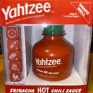 Yahtzee Sriracha Hot Chili Sauce Dice Game